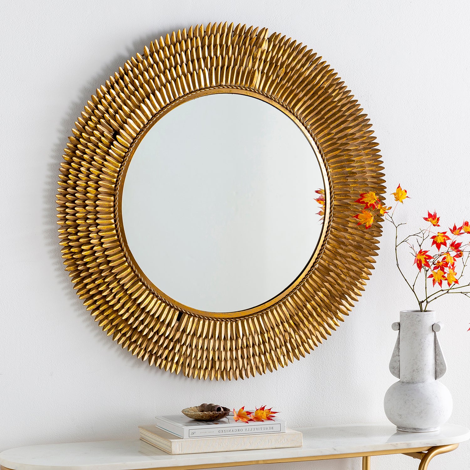 Leola Sunburst Wall Mirror