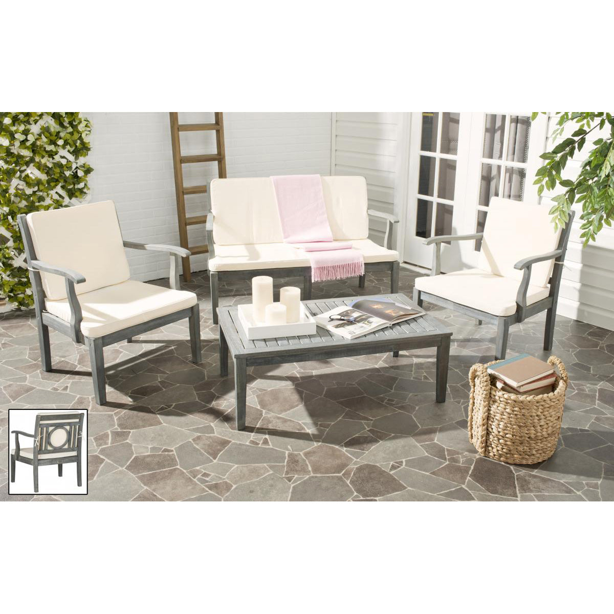 Crane 4-piece Outdoor Living Set