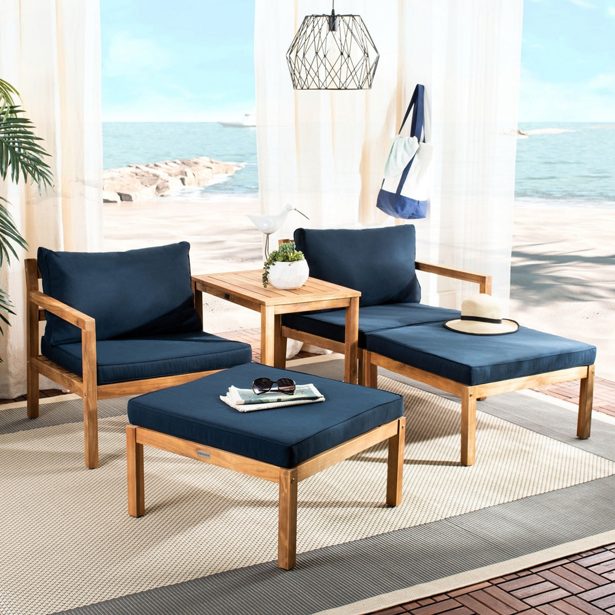 Adrienne 5-Piece Chaise Lounge Set