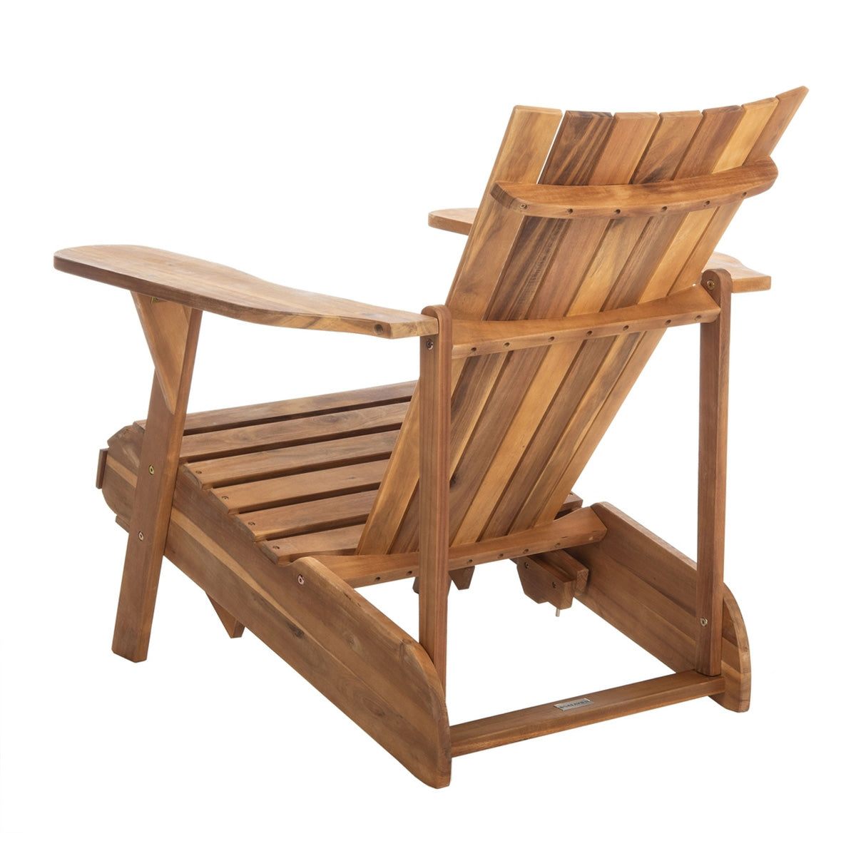 Paisley Retractable Footrest Outdoor Adirondack Chair