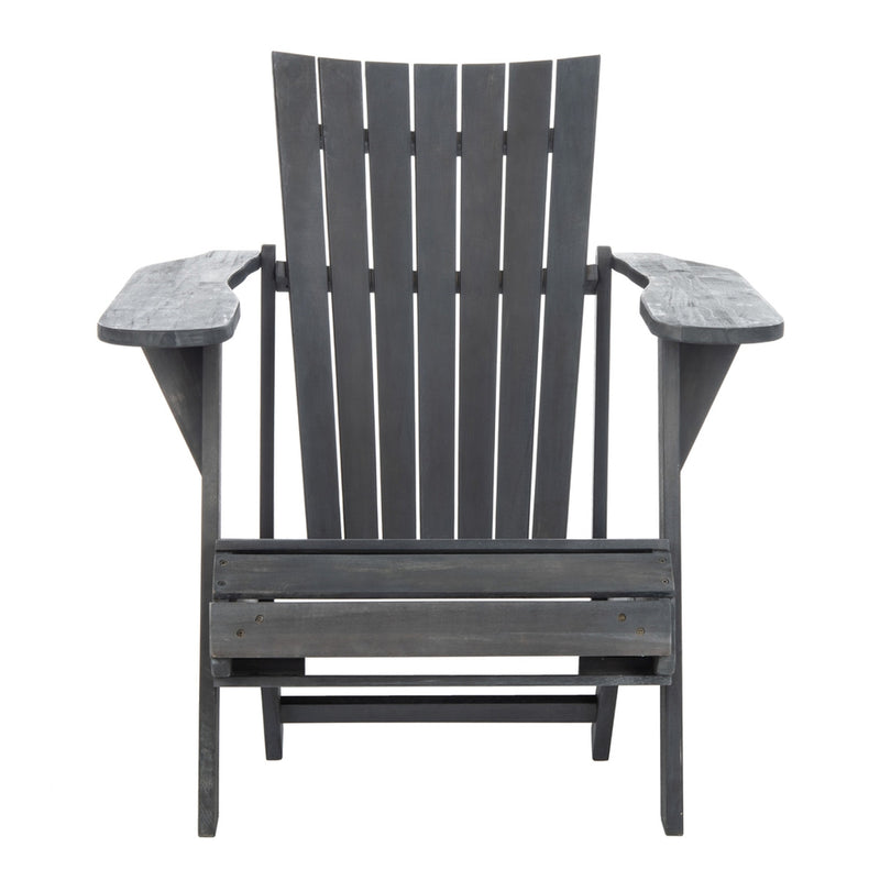 Paisley Retractable Footrest Outdoor Adirondack Chair