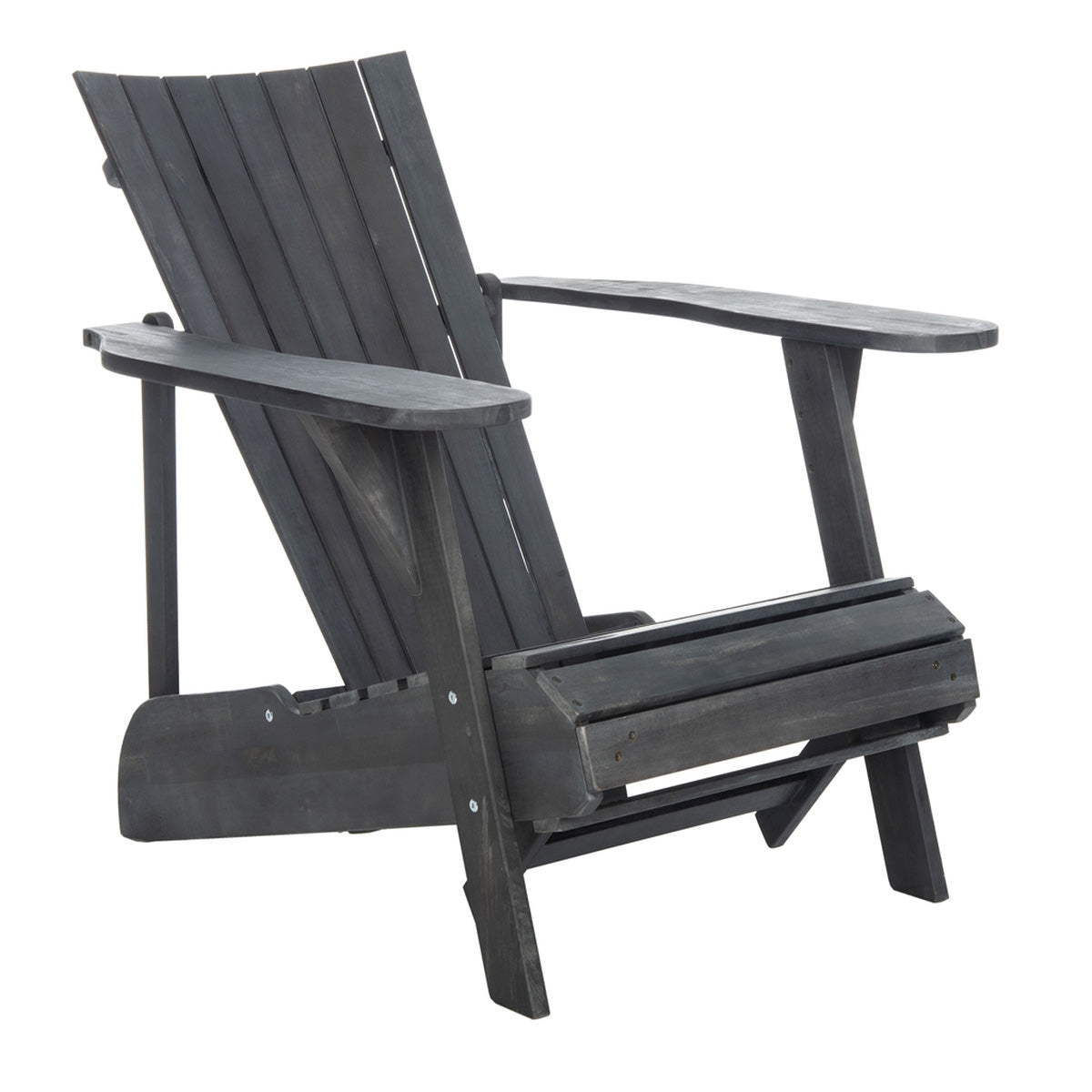 Paisley Retractable Footrest Outdoor Adirondack Chair