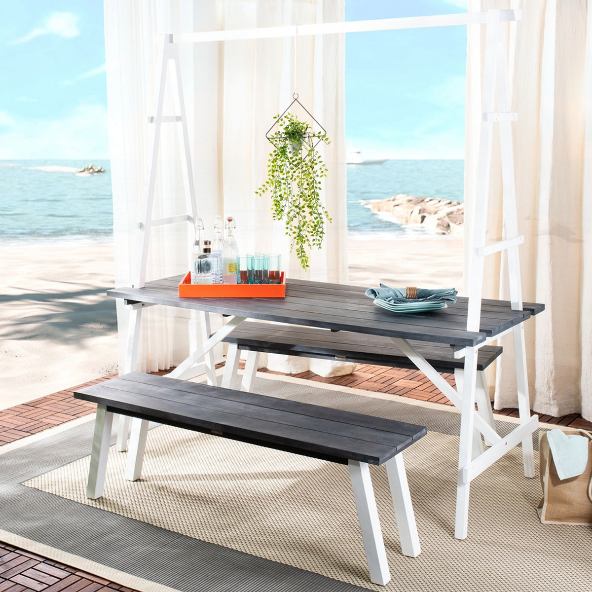 Ventnor 3-piece Outdoor Dining Set