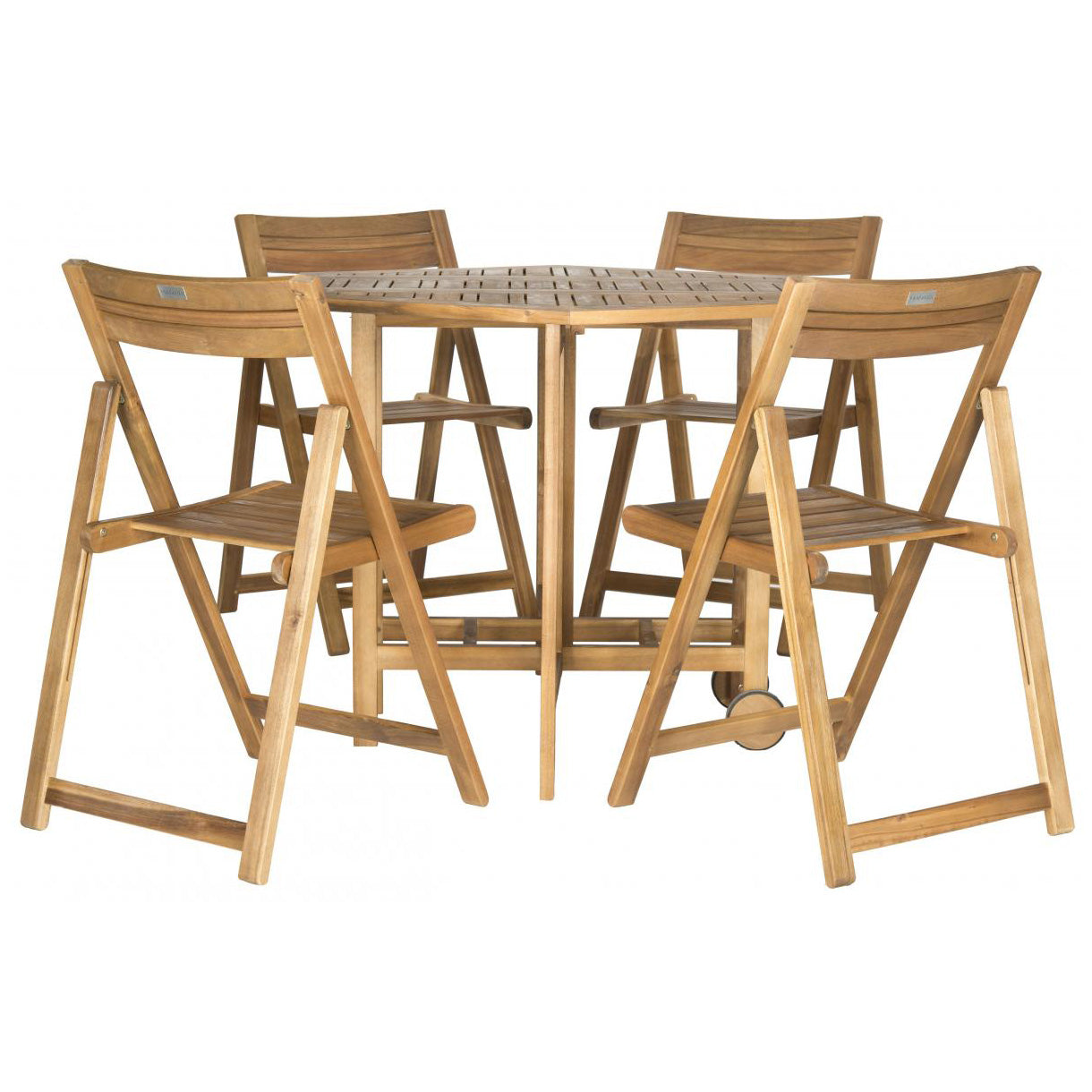 Kierra 5-Piece Foldable Outdoor Dining Set