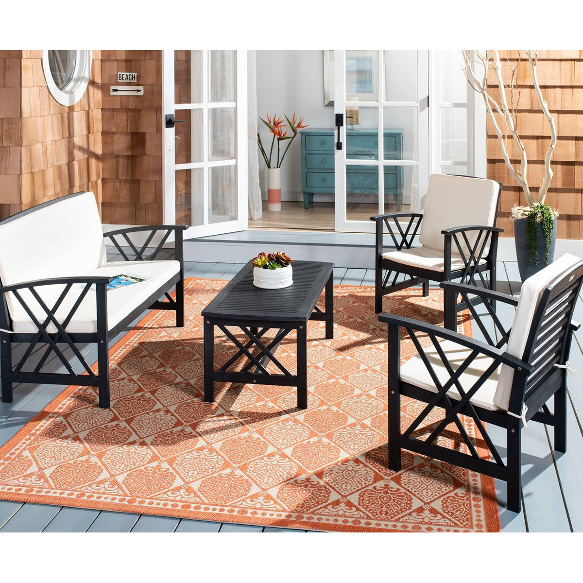 Garfield 4-piece Outdoor Living Set