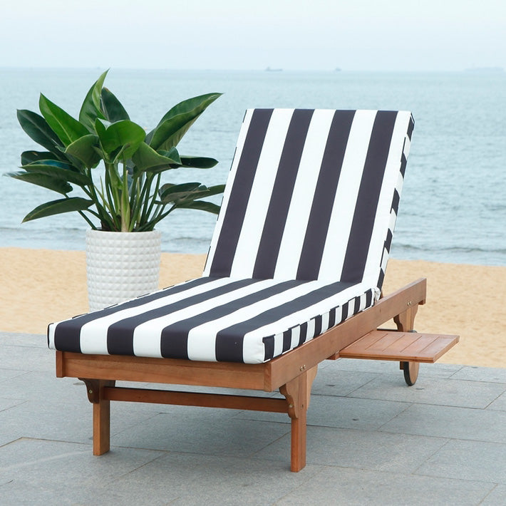Tiffany Striped Outdoor Chaise Lounge