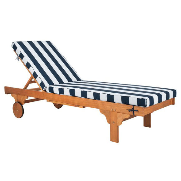 Tiffany Striped Outdoor Chaise Lounge