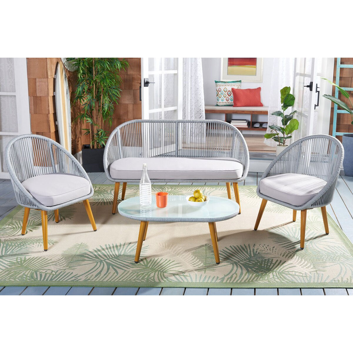 Poppy 4-Piece Outdoor Living Set