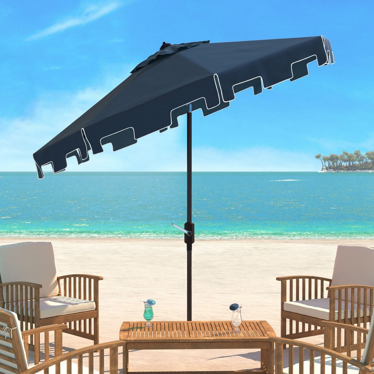 Constance 9-ft Round Patio Umbrella