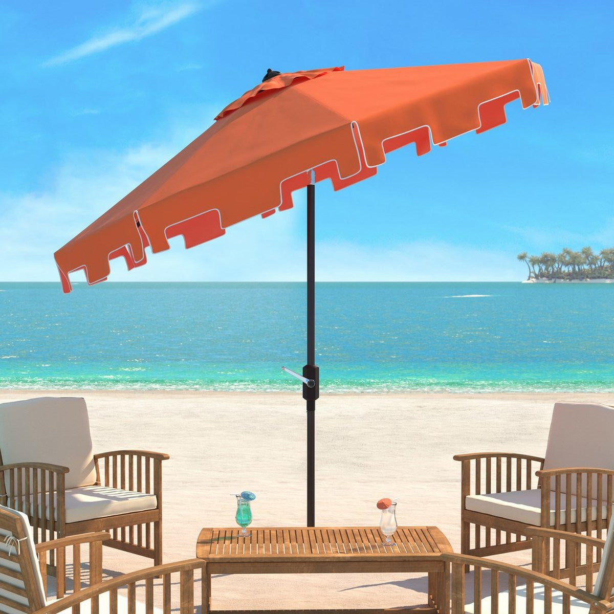 Constance 9-ft Round Patio Umbrella