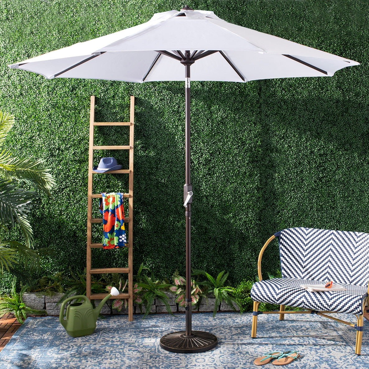 Lucinda 9-ft Patio Round Umbrella