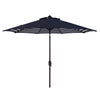 Odette Inside Out Striped 9-ft Round Patio Umbrella