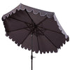 Greta Scallop 9-ft Round Patio Umbrella