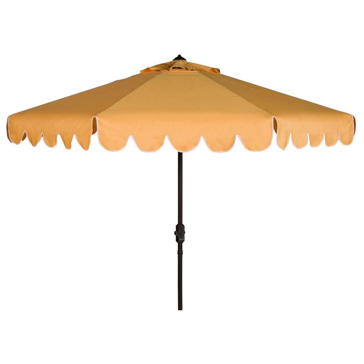 Greta Scallop 9-ft Round Patio Umbrella