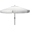 Phoebe Fringe 11-ft Round Patio Umbrella