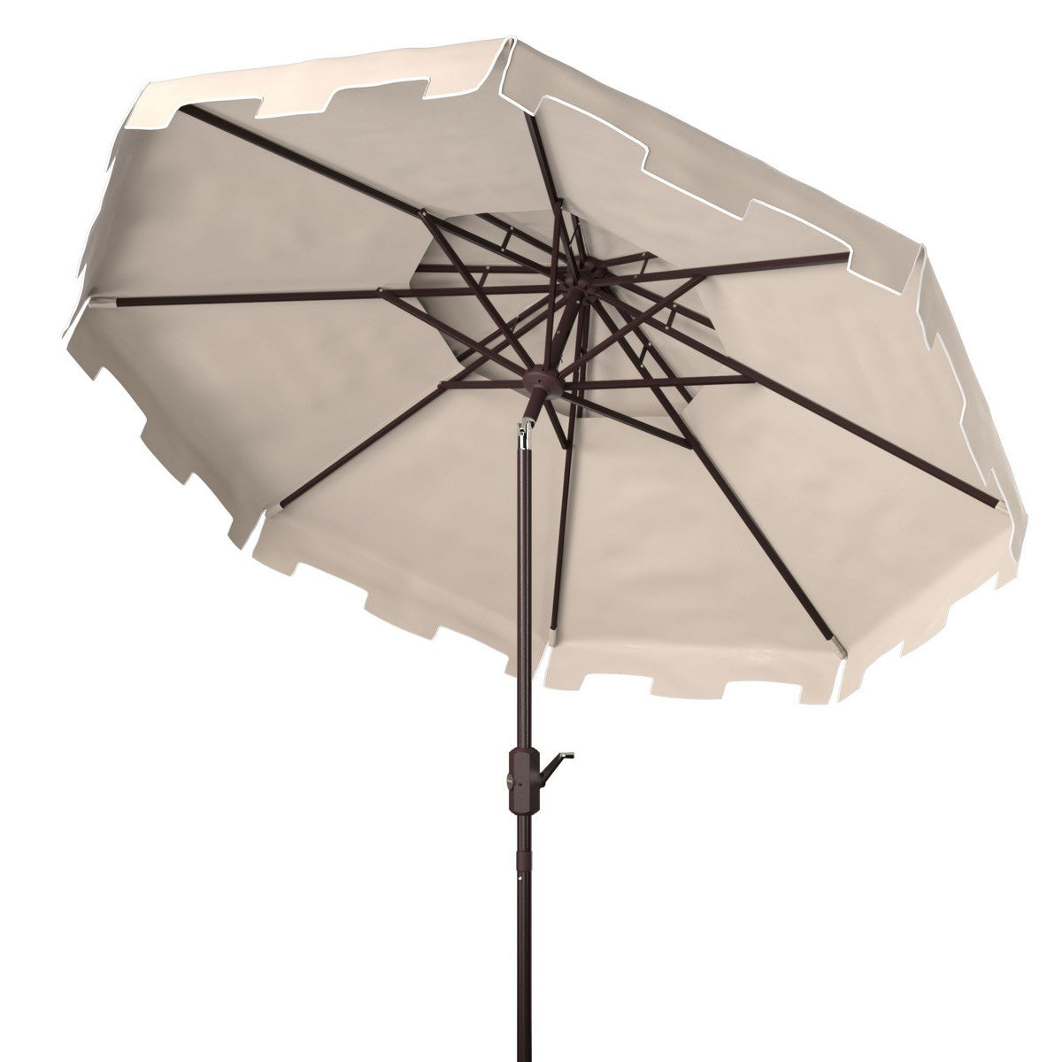 Constance 9-ft Double Top Round Patio Umbrella