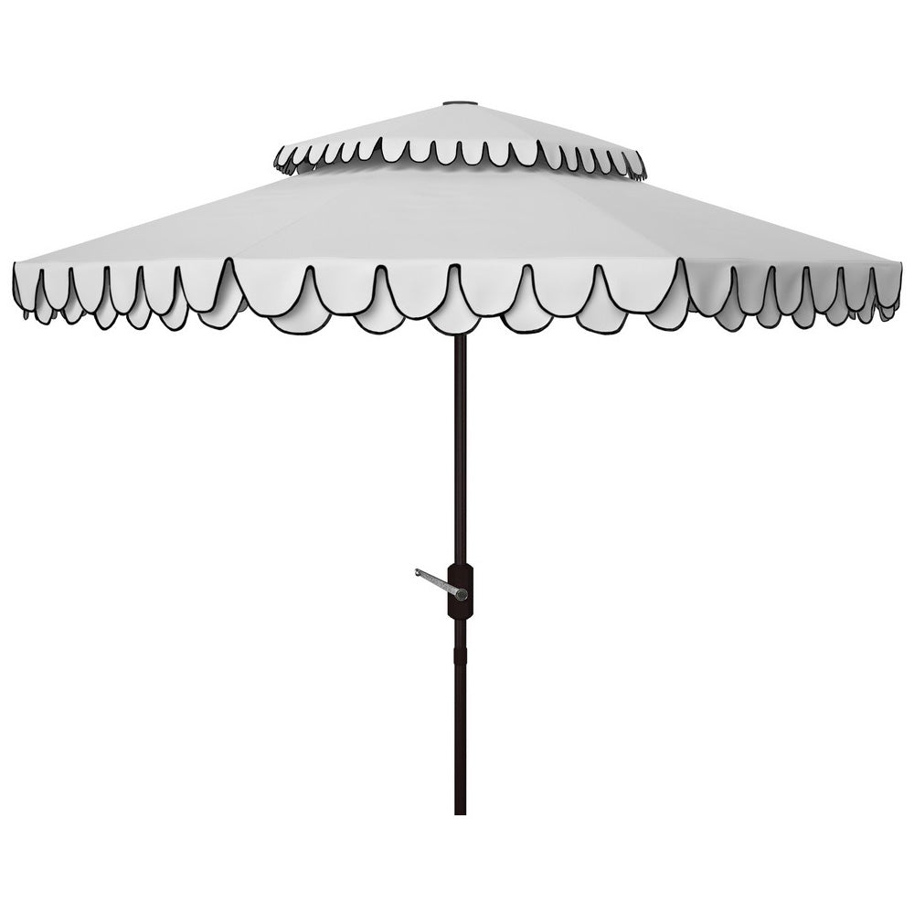 Harlow 9-ft Double Top Round Patio Umbrella