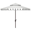 Greta 9-ft Double Top Round Patio Umbrella