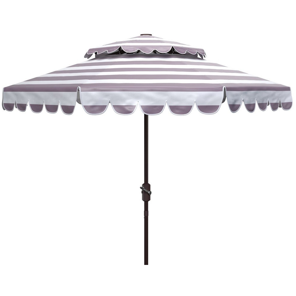 Allegra 9-ft Round Double Top Patio Umbrella