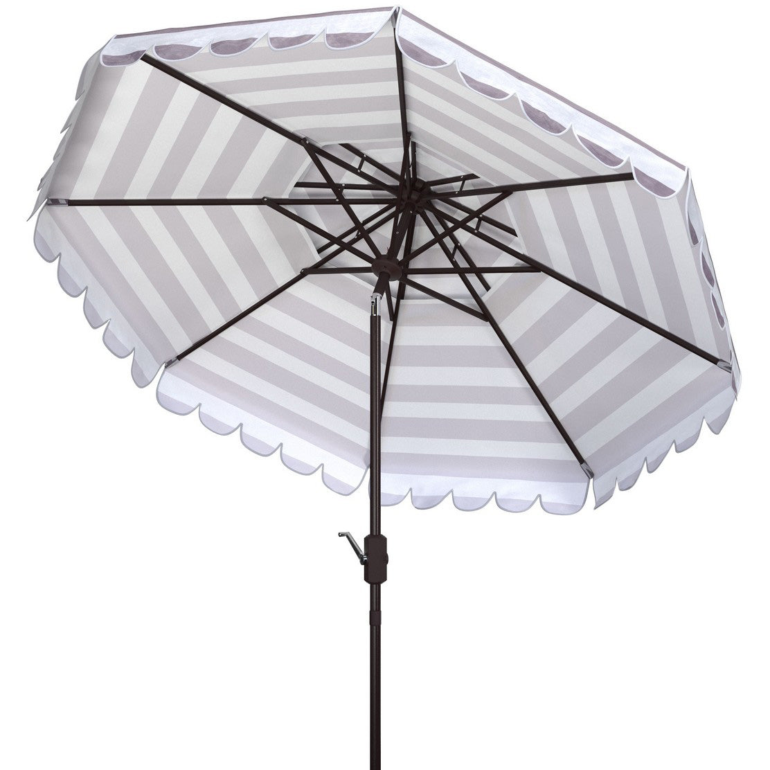 Allegra 9-ft Round Double Top Patio Umbrella