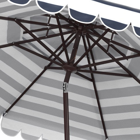 Allegra 9-ft Round Double Top Patio Umbrella