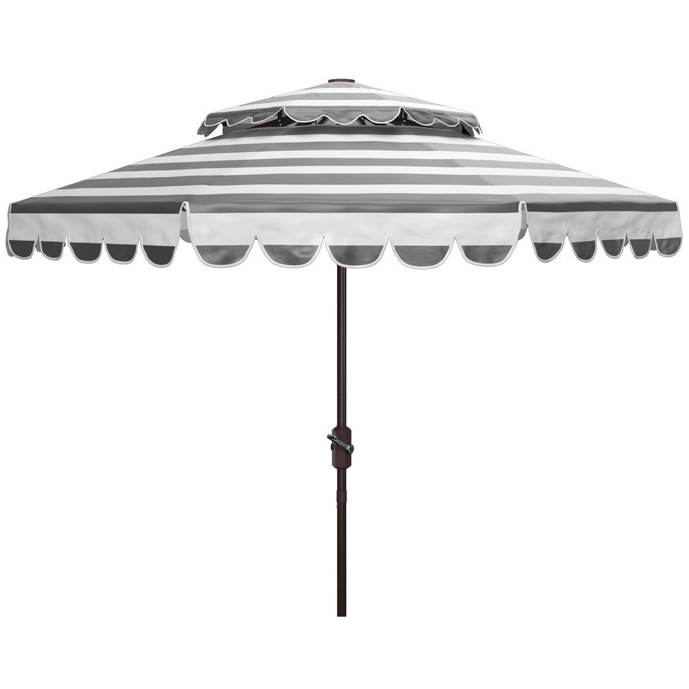 Allegra 9-ft Round Double Top Patio Umbrella