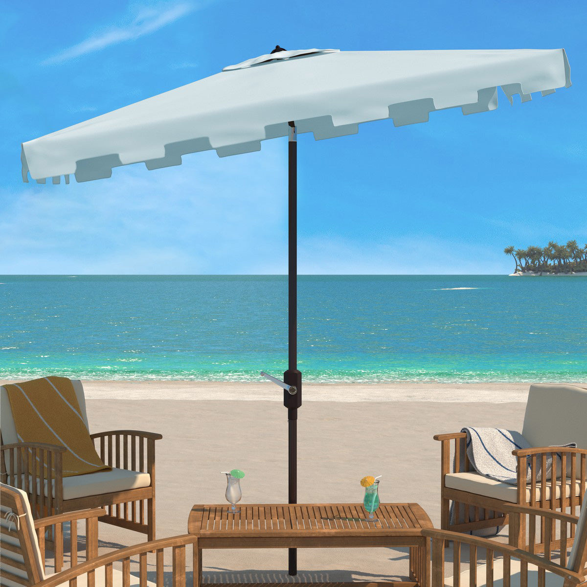 Constance Rectangle Patio Umbrella