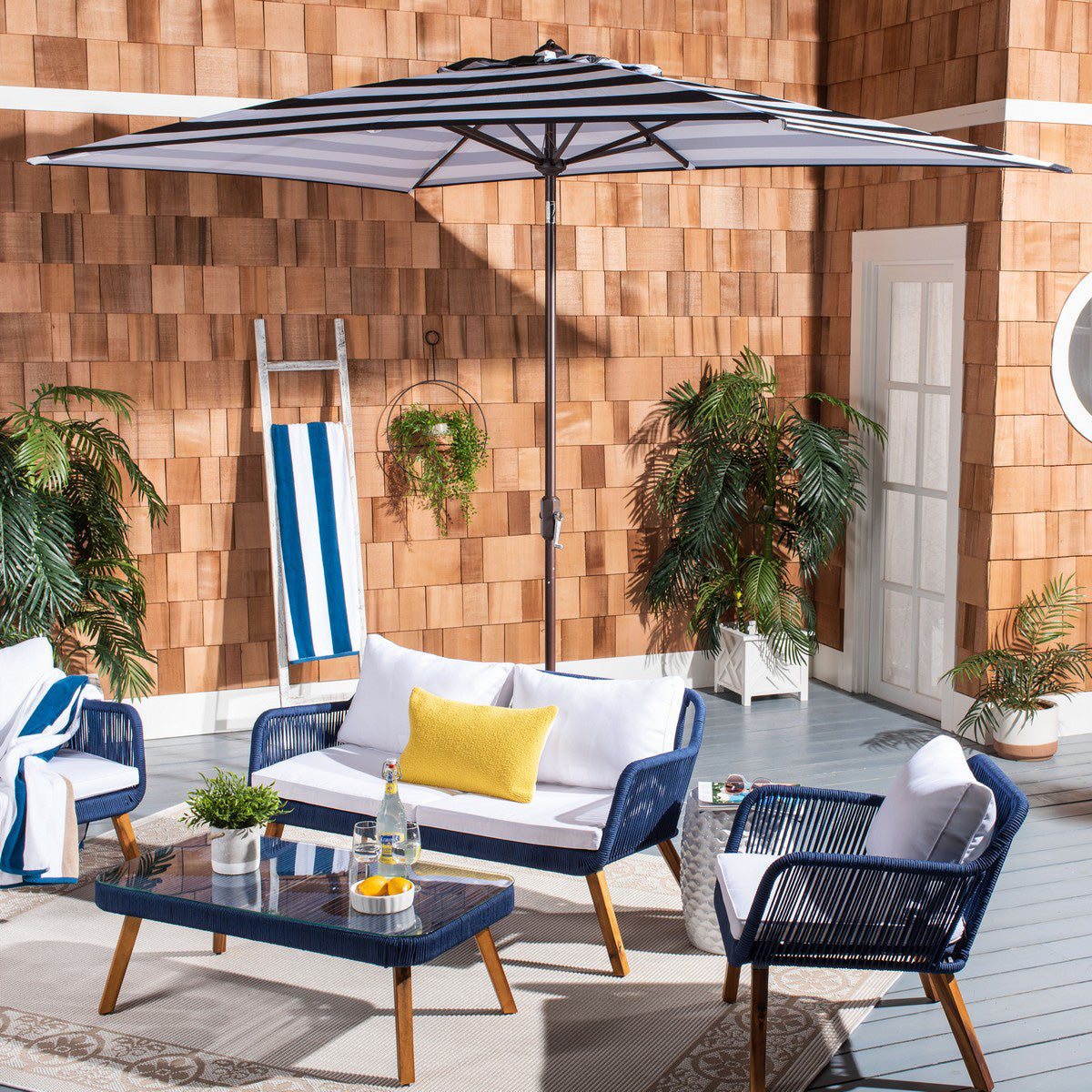 Calista Rectangle Patio Umbrella