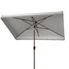 Phoebe Fringe Rectangle Patio Umbrella