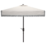 Phoebe Fringe Square Patio Umbrella