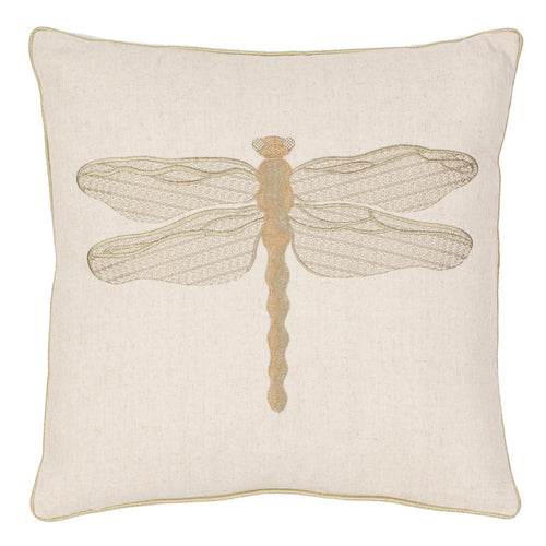 Dragonfly Embroidered Throw Pillow Set of 2