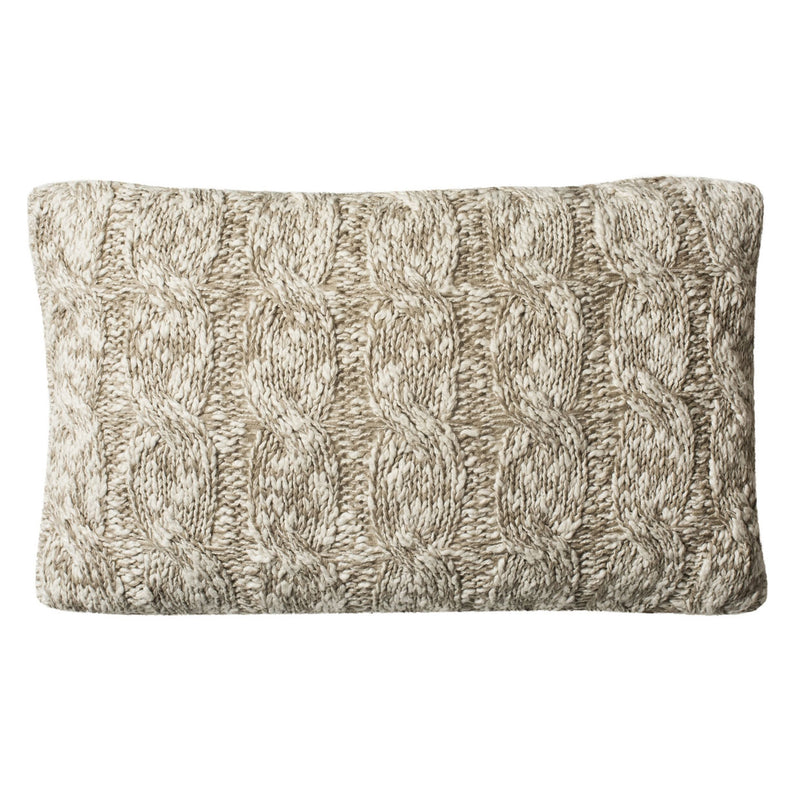 Olivia Chunky Knit Throw Pillow