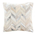 Blansby Cowhide Throw Pillow