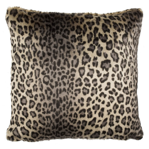 Faux Leopard Throw Pillow