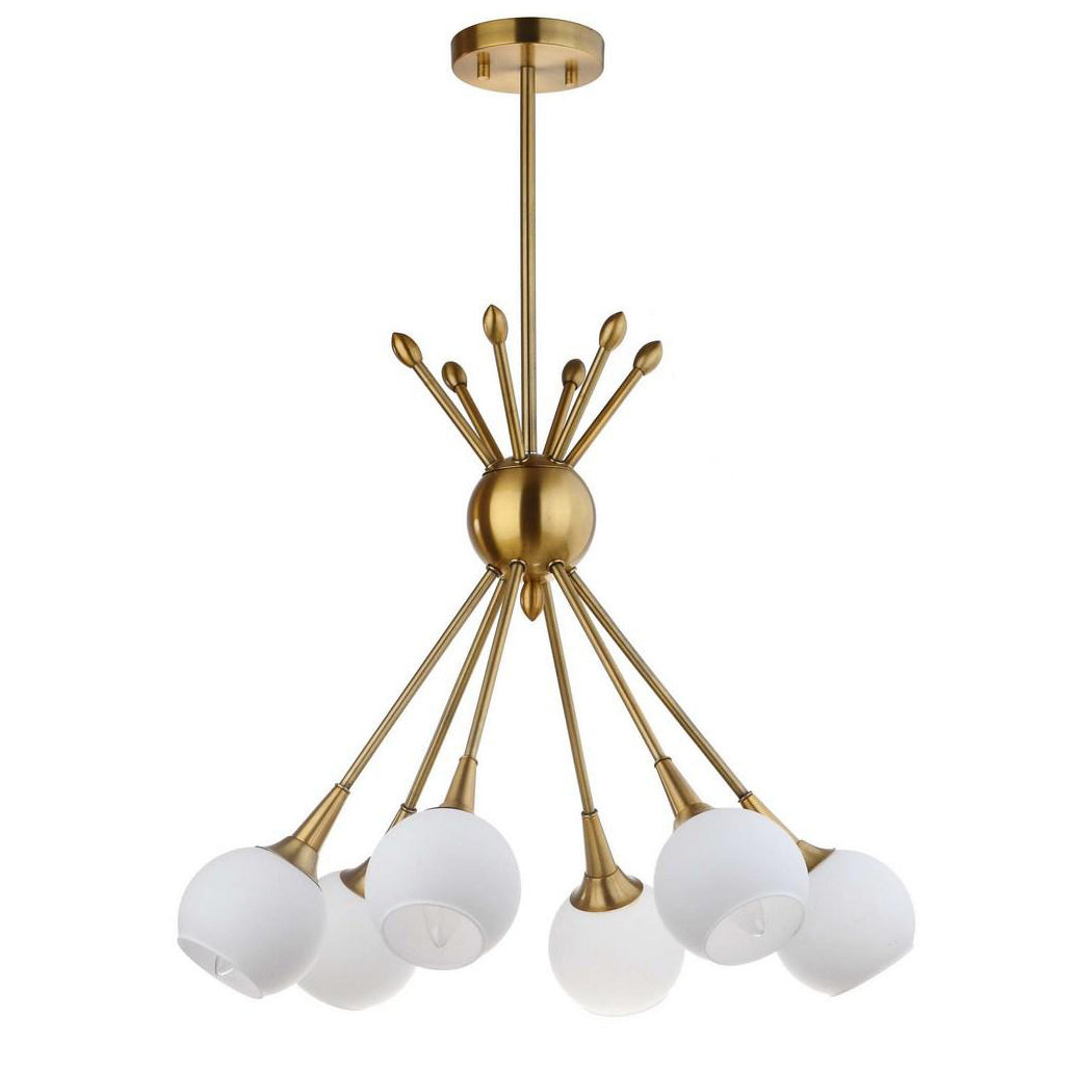 Abrielle 6-Light Pendant - Paynes Gray