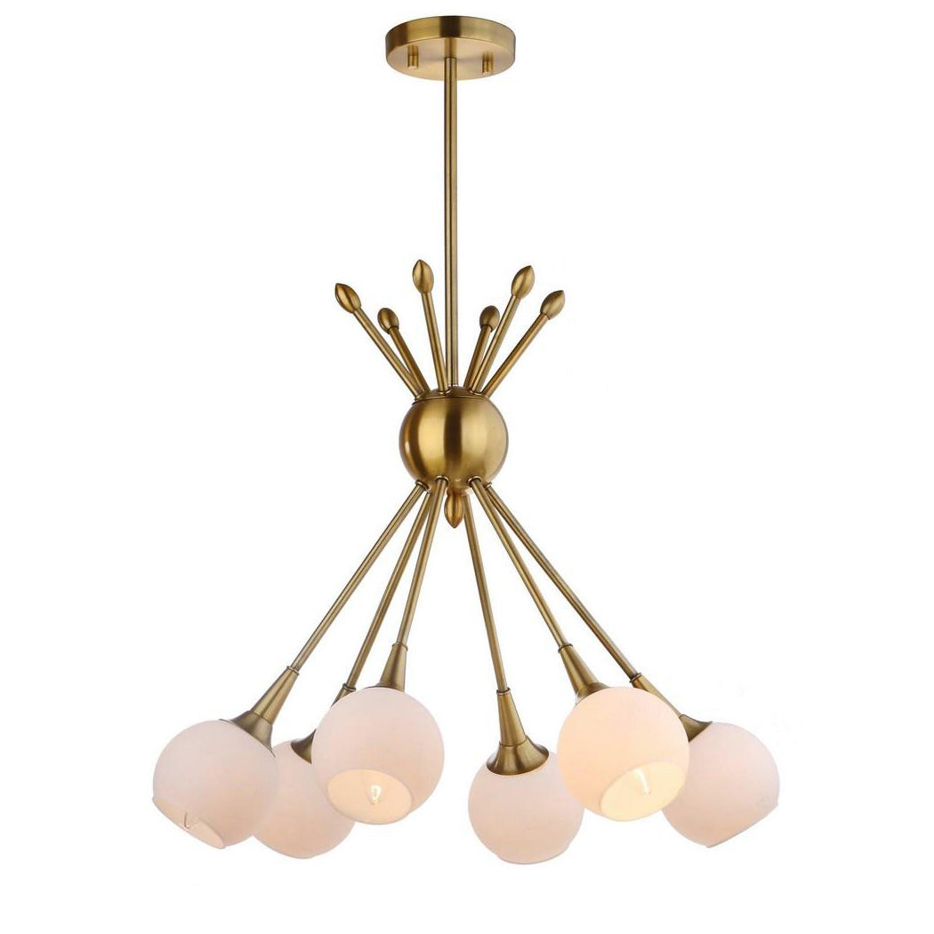 Abrielle 6-Light Pendant - Paynes Gray