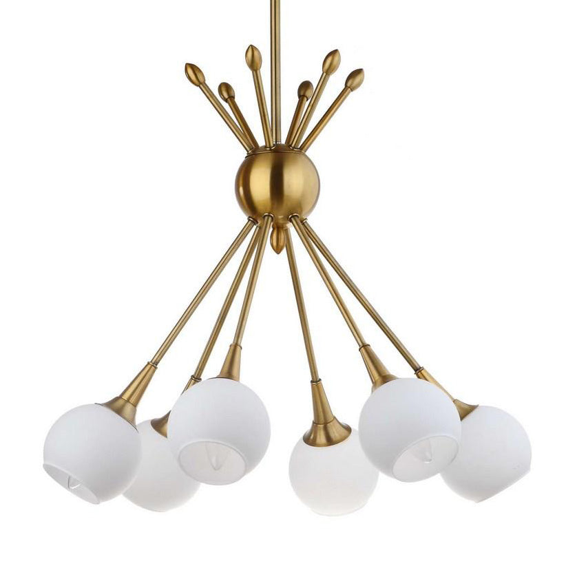 Abrielle 6-Light Pendant - Paynes Gray