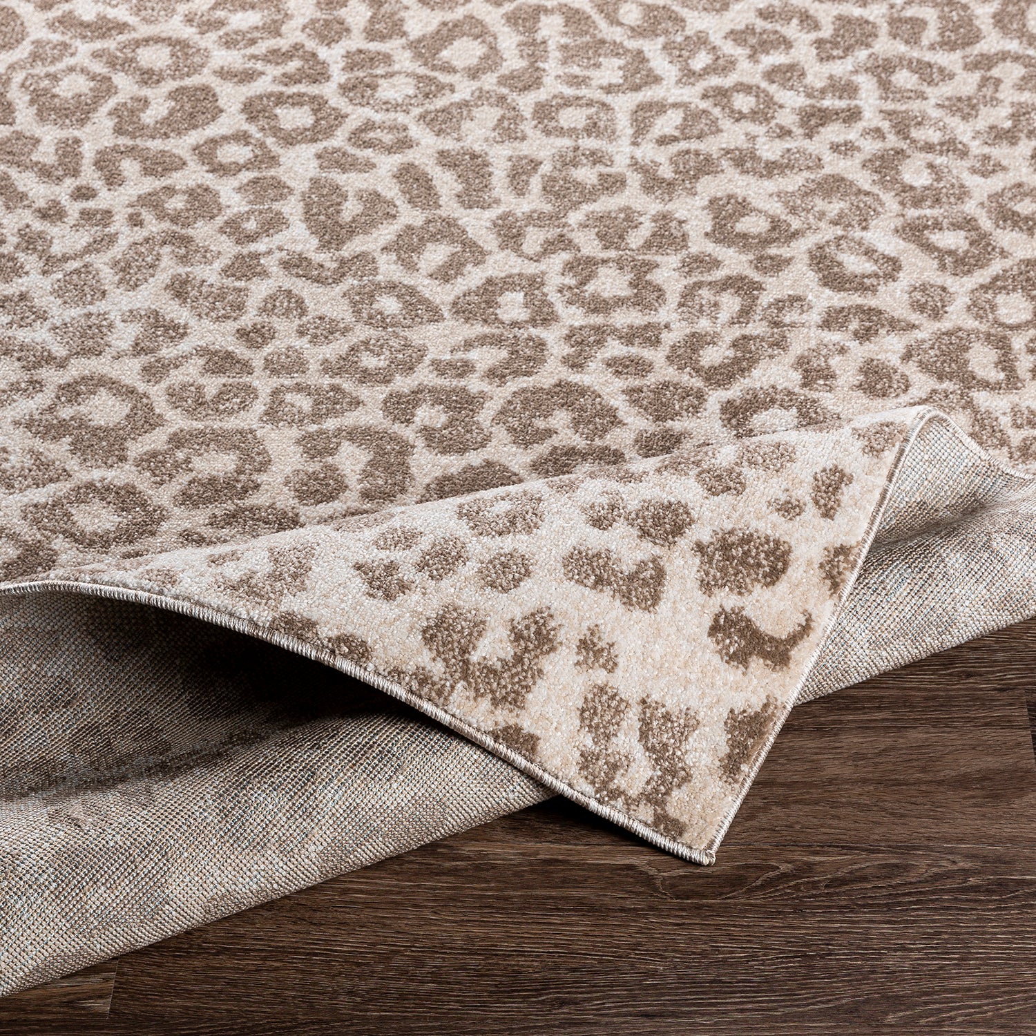 Livabliss Positano Leopard Machine Woven Rug