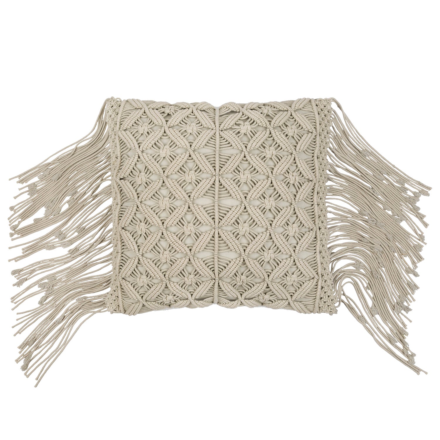 Boyd Macrame Throw Pillow