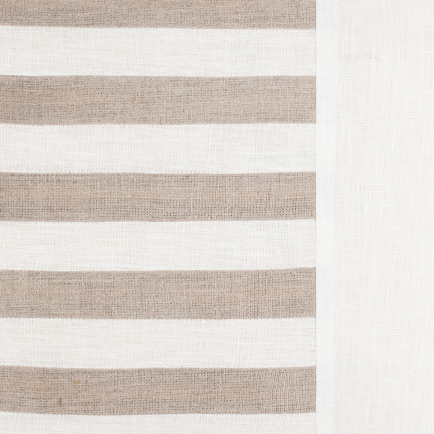 Mead Stripe Linen Throw Pillow