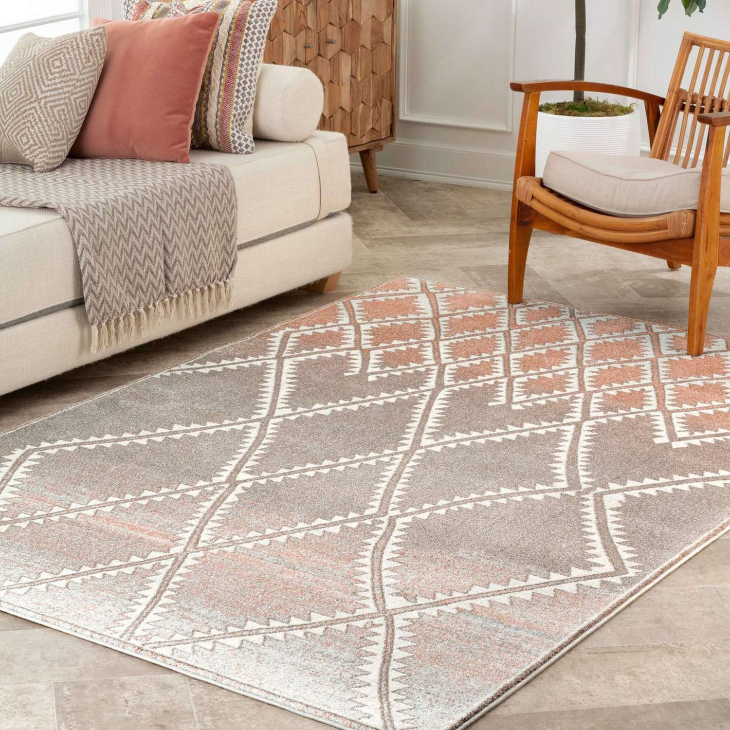 Leech Machine Made Rug