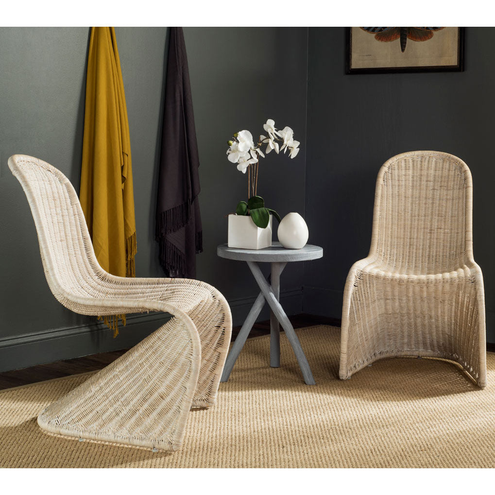 Waller Wicker Side Chair Set of 2