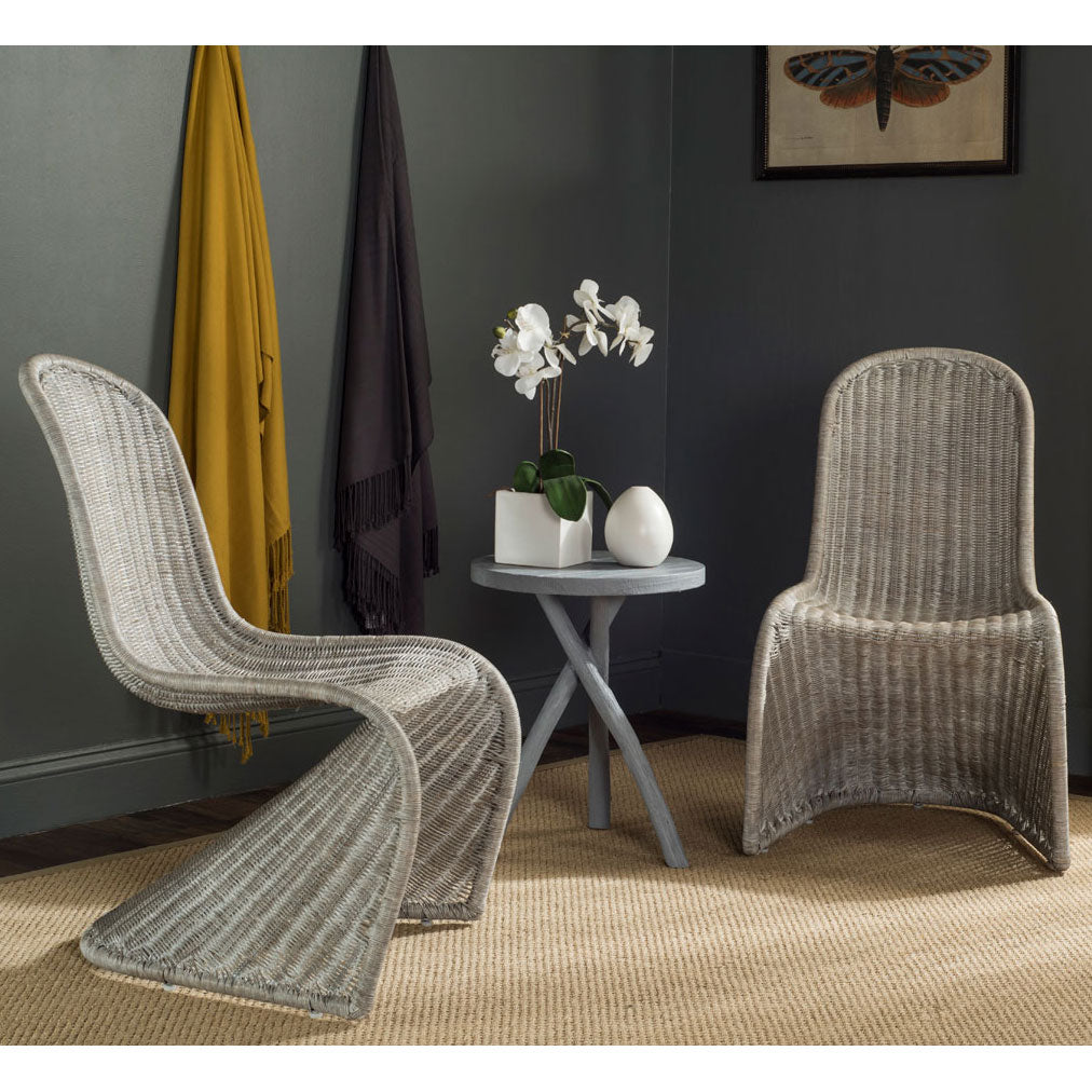 Waller Wicker Side Chair Set of 2