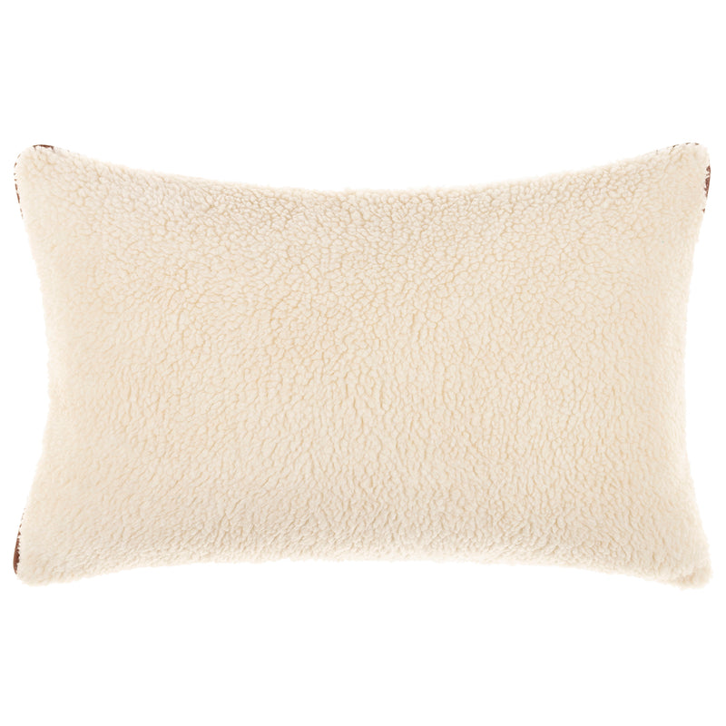 Okatee Faux Fur Throw Pillow