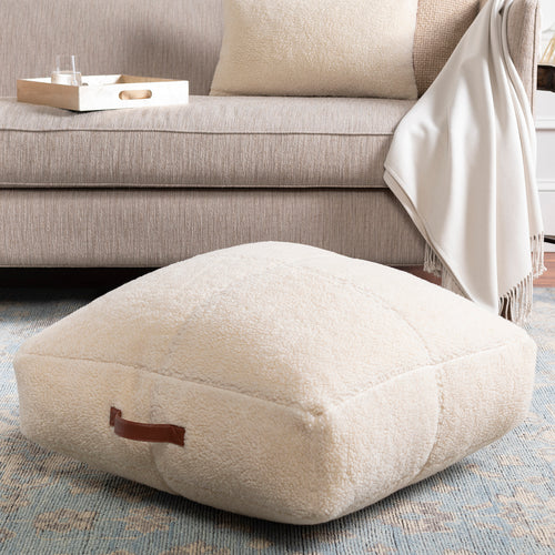 Okatee Faux Fur Floor Pillow