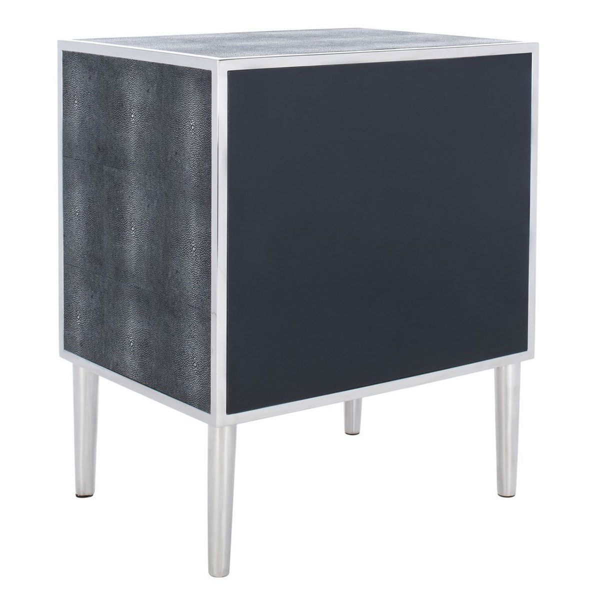 Nina Faux Shagreen Nightstand