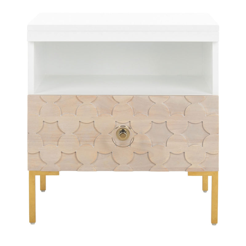 Alyce 1-Drawer Side Table
