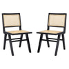 Caitlyn Rattan Dining Chair Set of 2