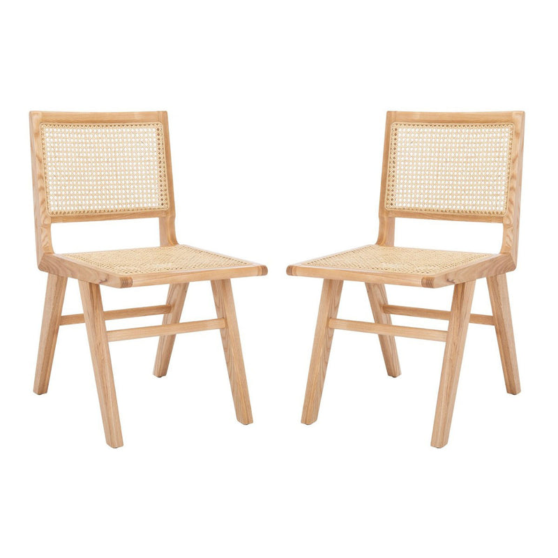 Caitlyn Rattan Dining Chair Set of 2
