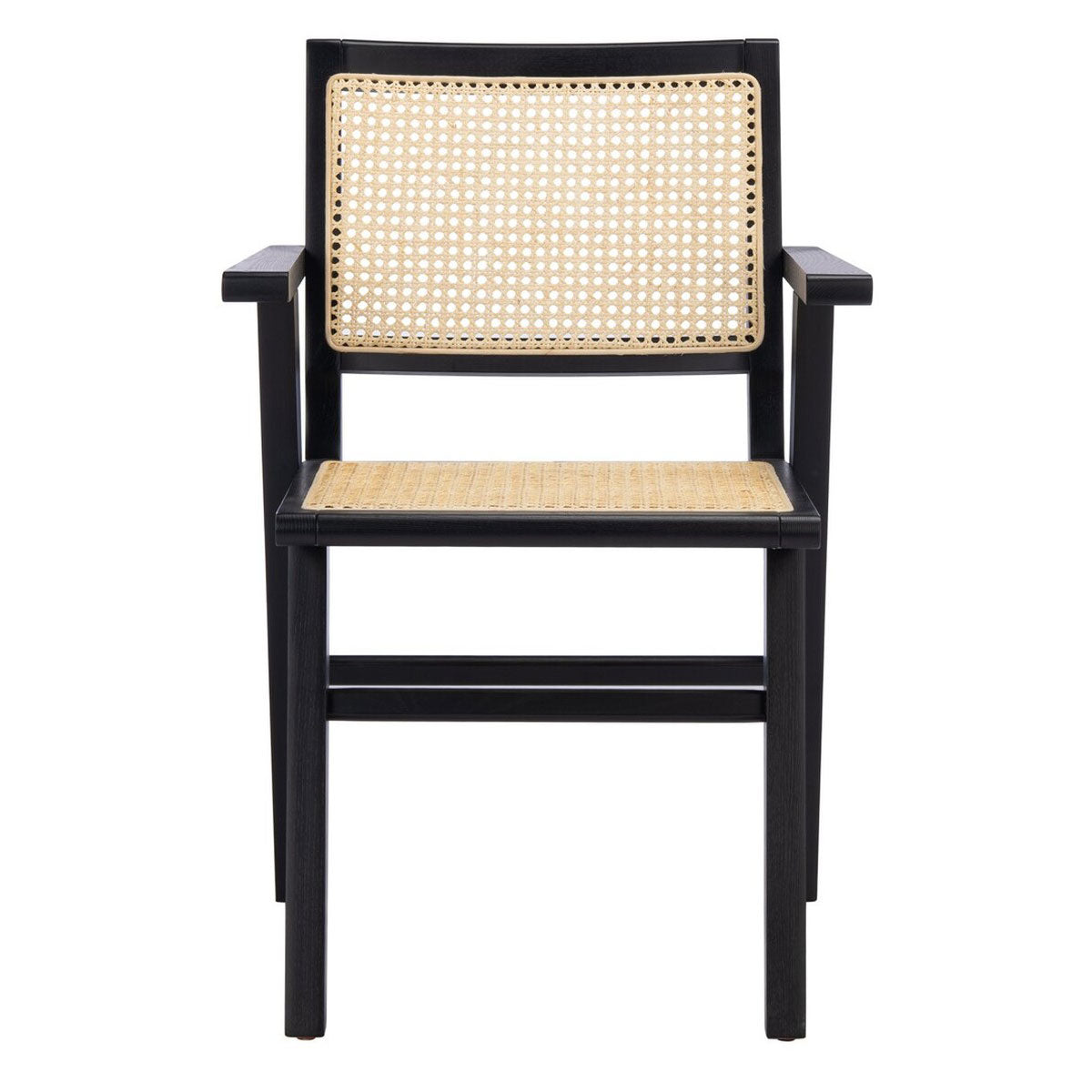 Hollis French Cane Arm Chair Set of 2